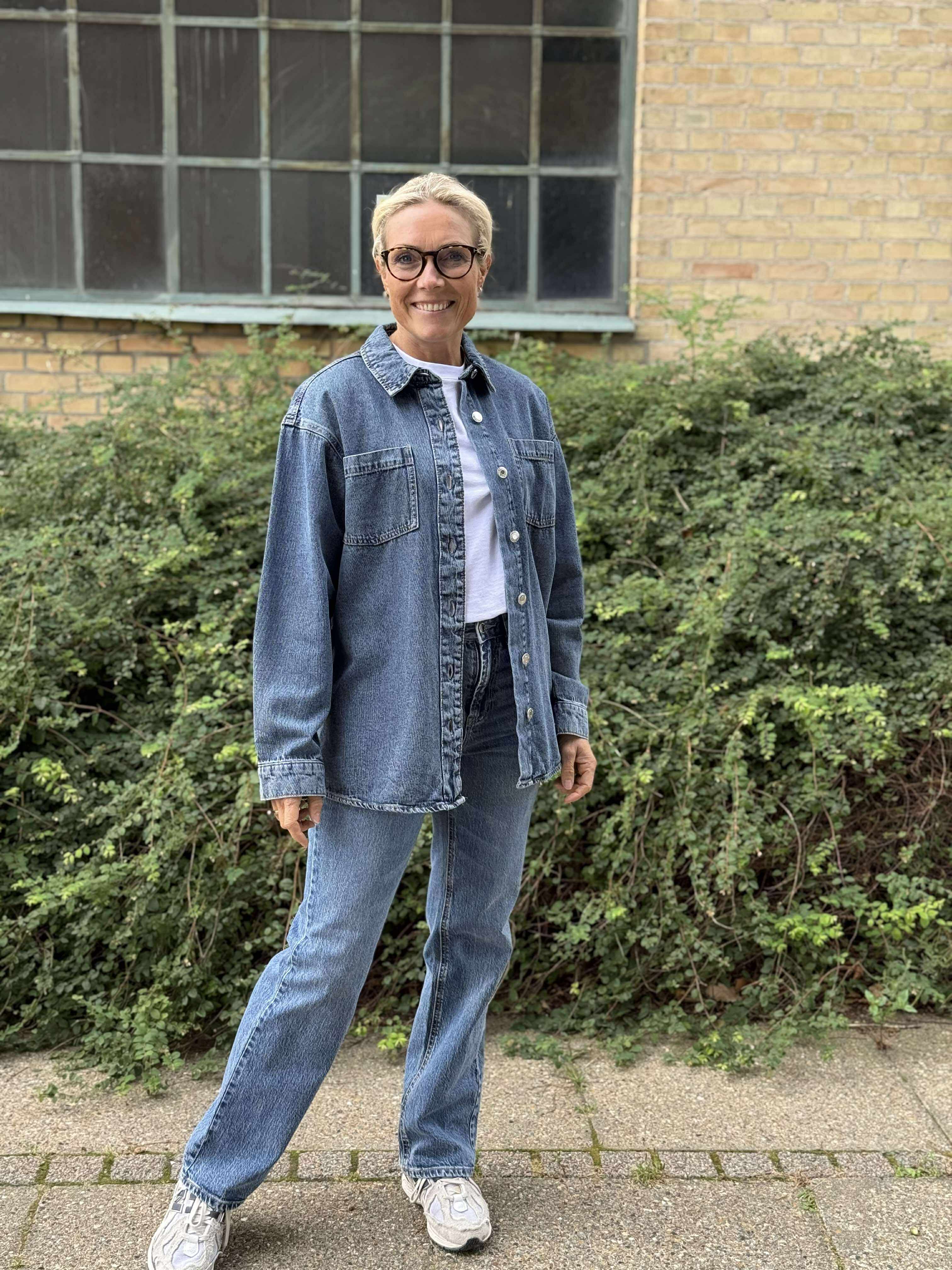 VMJENNIE Denim Shirt - Medium Blue Denim